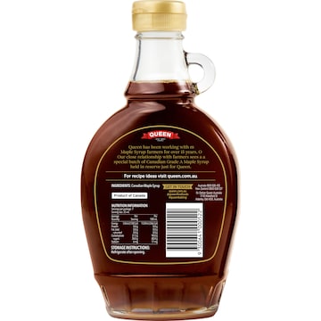 Queen Pure Maple Syrup 250mL