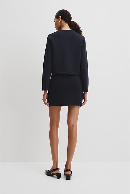 Compact Knit Jacket