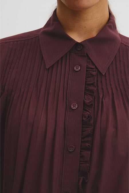 Soft Ruffle Blouse