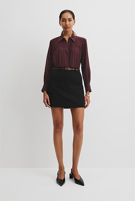 Soft Ruffle Blouse
