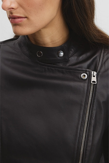 Leather Biker Jacket