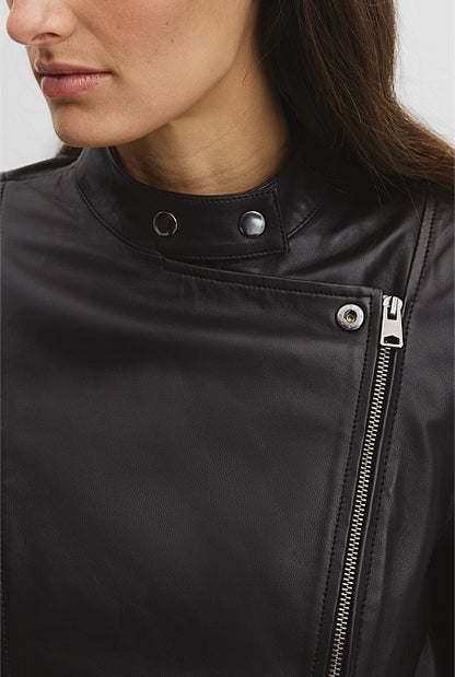 Leather Biker Jacket