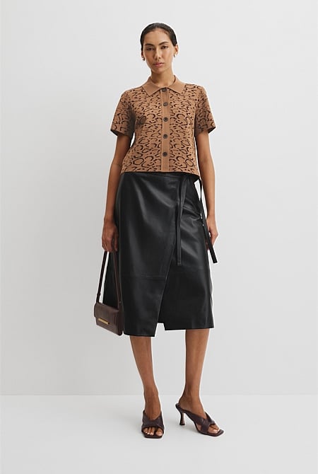 Jacquard Knit Shirt