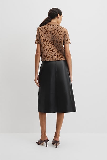 Jacquard Knit Shirt