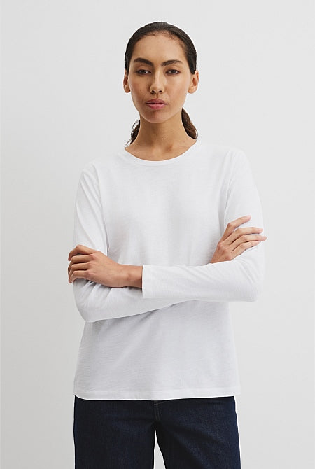 Australian Cotton Textured Slub T-Shirt