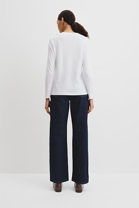 Australian Cotton Textured Slub T-Shirt