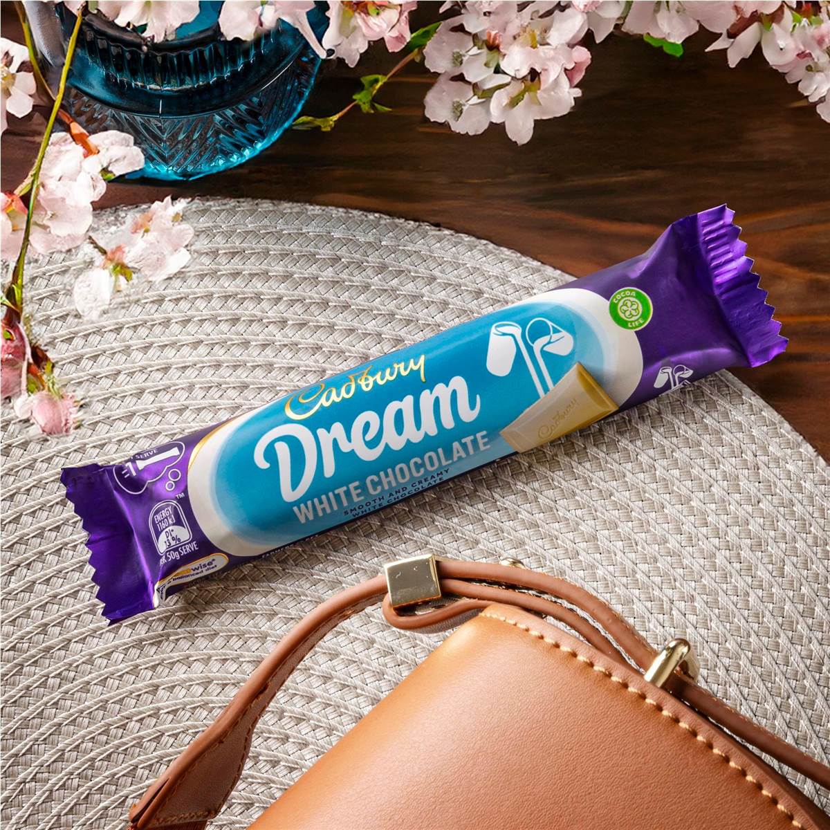 Cadbury Dream White Chocolate Bar 50g