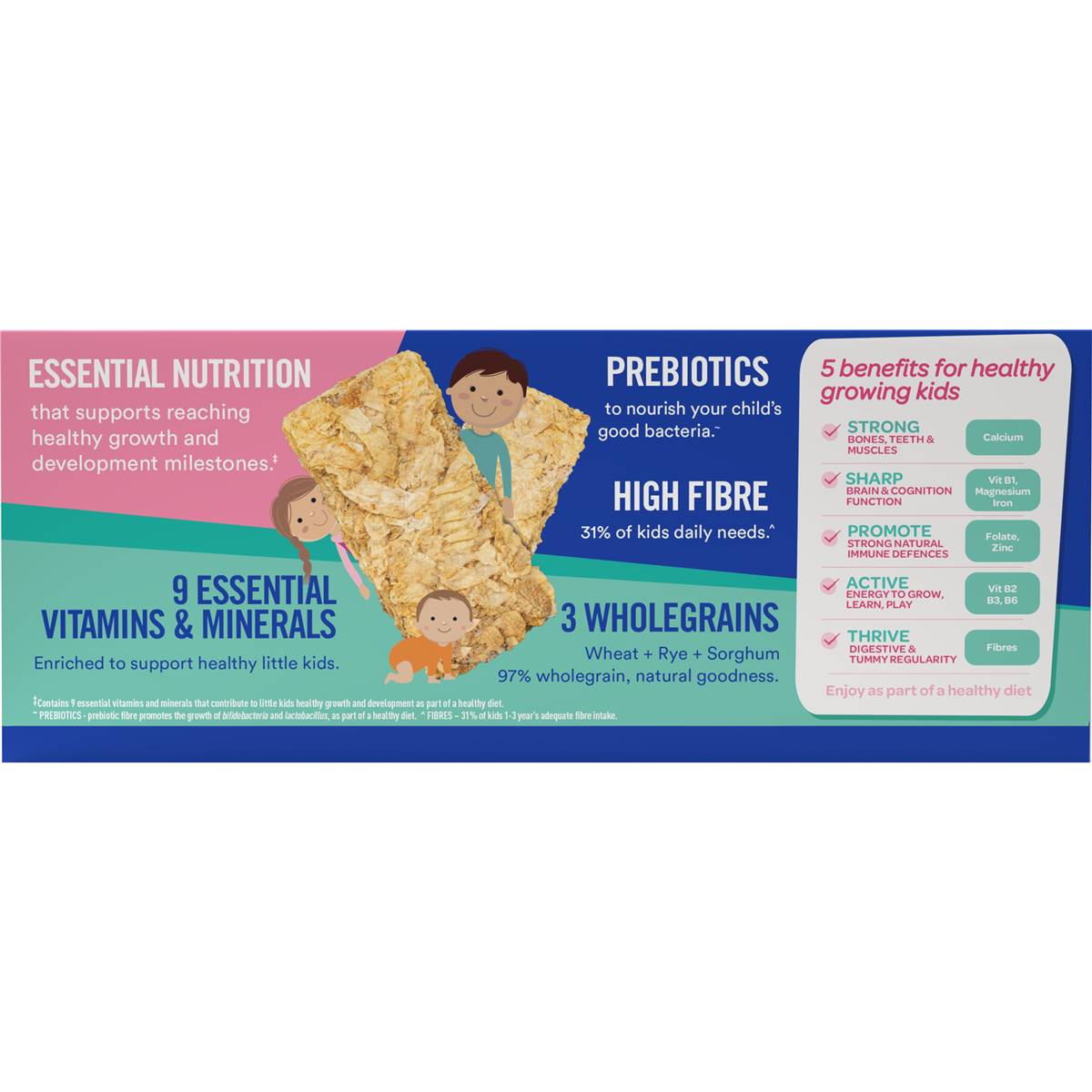 Weet-Bix Little Kids Breakfast Cereal 400g