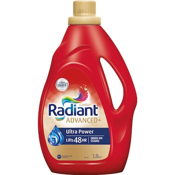 Radiant Advanced+ Ultra Power Laundry Liquid Detergent 1.8L