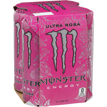 Monster Energy Ultra Rosa Multipack Cans 500ml x4 Pack