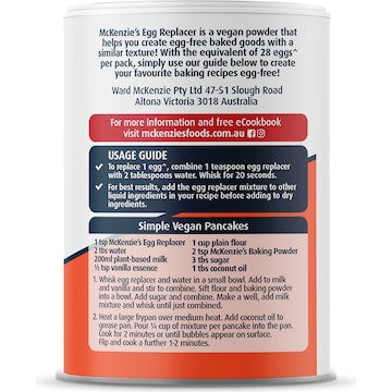 McKenzie's Vegan Egg Replacer 70g