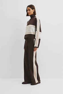 Organically Grown Cotton Blend Knit Pant