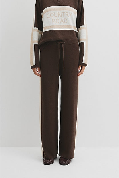 Organically Grown Cotton Blend Knit Pant