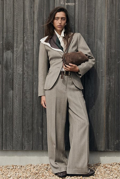 Herringbone Blazer