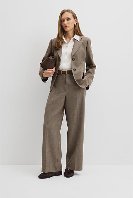 Herringbone Blazer