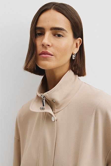 Twill Track Jacket