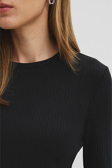 Long Sleeve Rib Top