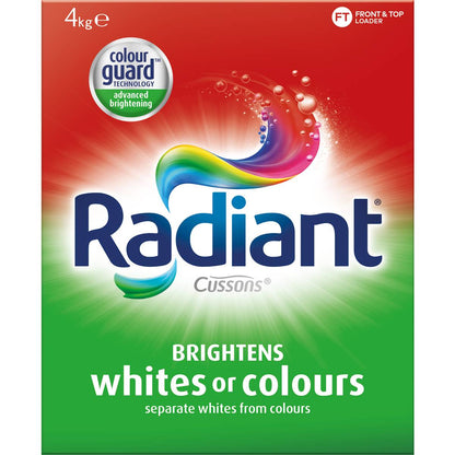 Radiant Whites Or Colours Laundry Detergent Washing Powder 4kg
