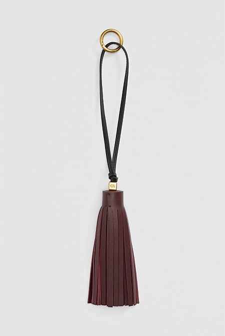 Tassel Leather Charm