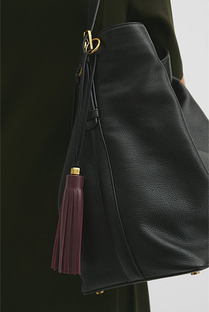 Tassel Leather Charm