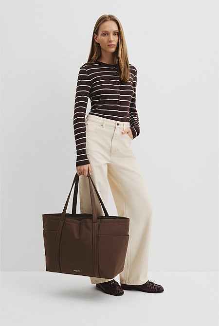 Recycled Polyester Shopper Tote