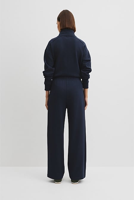 Australian Good Earth Cotton Straight Leg Track Pant