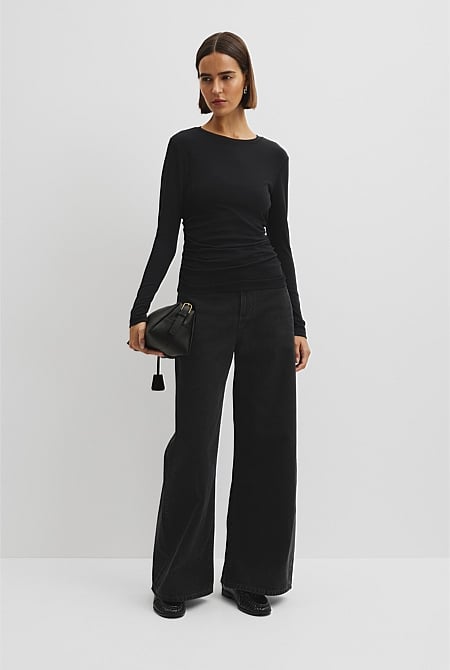 Drape Long Sleeve Top