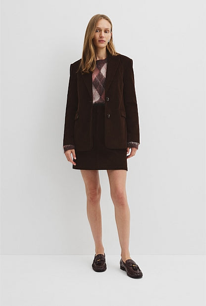 Corduroy Blazer