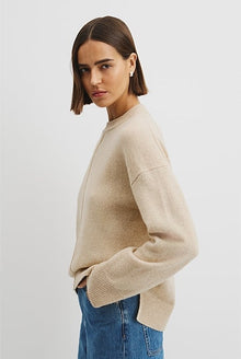 Merino Wool Crew Neck Knit