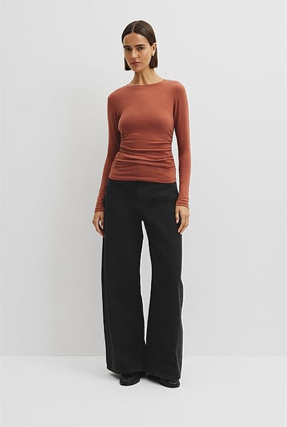 Drape Long Sleeve Top
