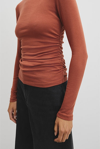 Drape Long Sleeve Top