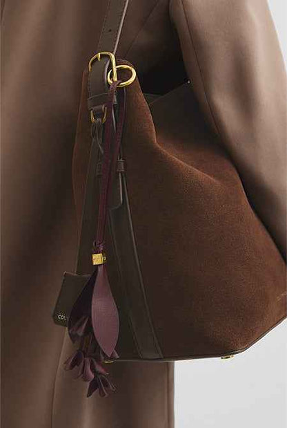 Gumflower Leather Charm