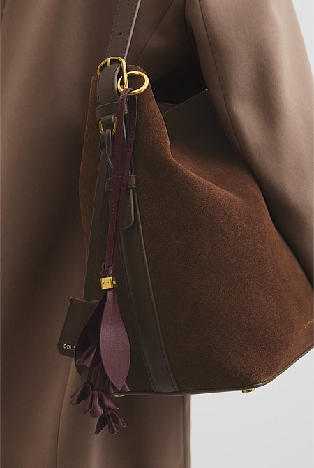 Gumflower Leather Charm