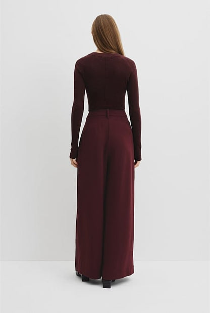 Soft Pleat Pant