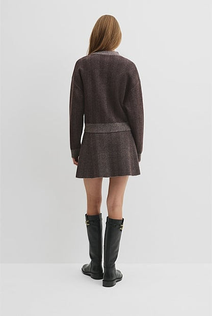 Herringbone Knit Jacket