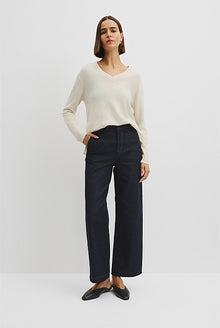 Lightweight Merino V-Neck Knit