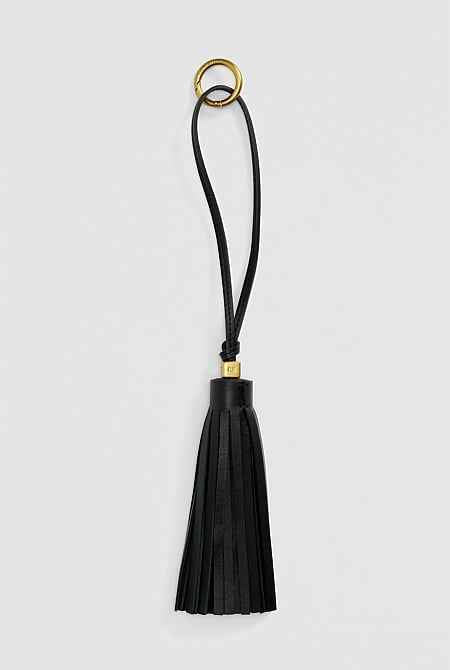Tassel Leather Charm