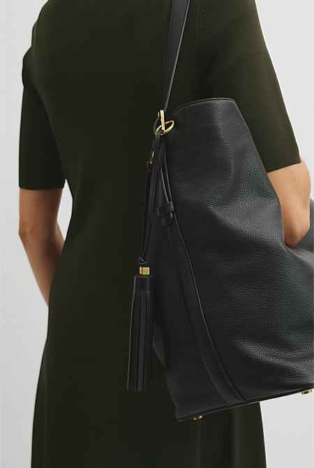 Tassel Leather Charm