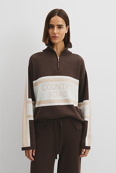 Logo Knit Sweater