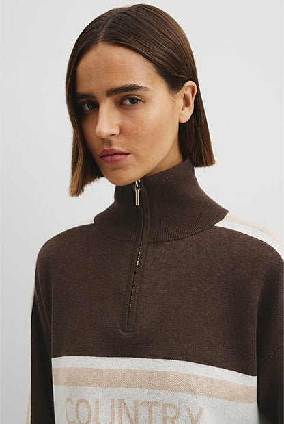 Logo Knit Sweater