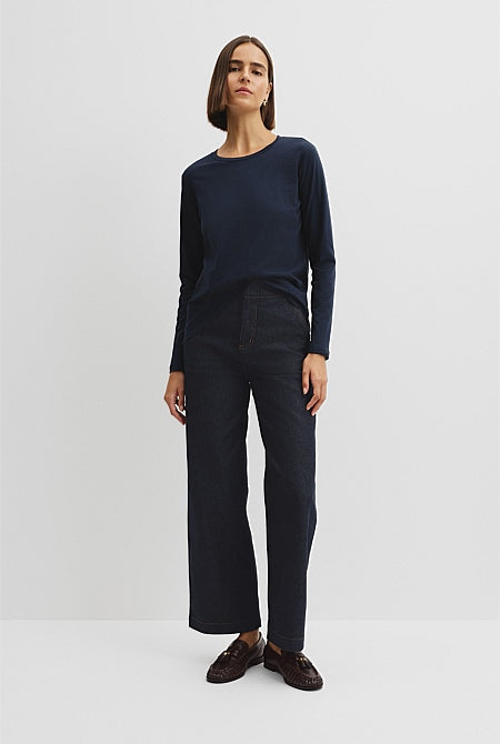 Australian Cotton Textured Slub T-Shirt