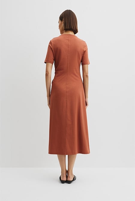 Twist Jersey Dress