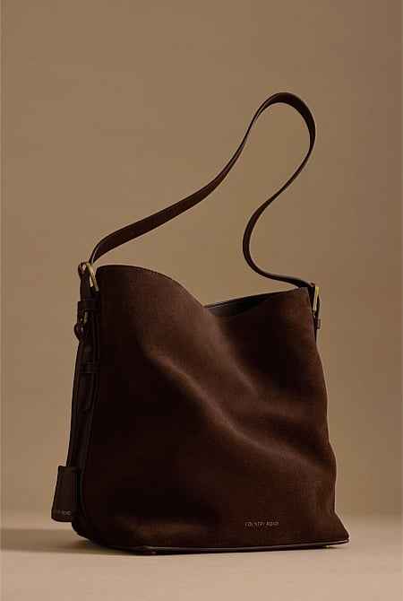 Isla Leather Bucket Bag