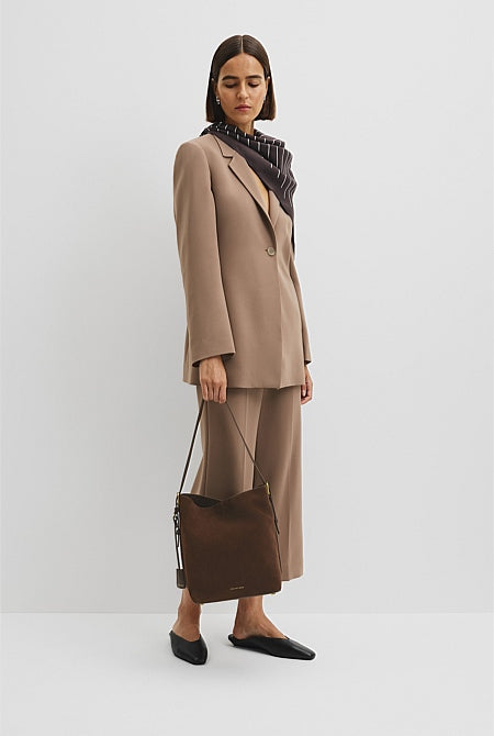 Isla Leather Bucket Bag