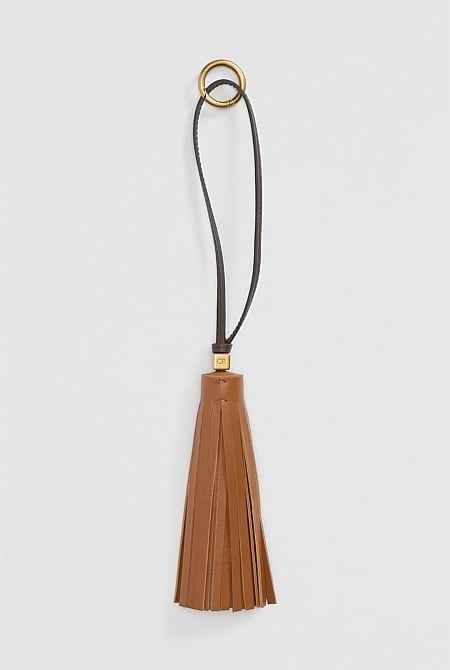 Tassel Leather Charm