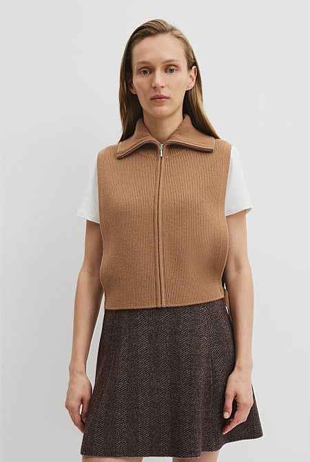 Rib Knit Tabbard
