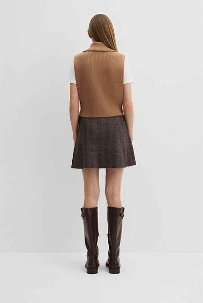 Rib Knit Tabbard