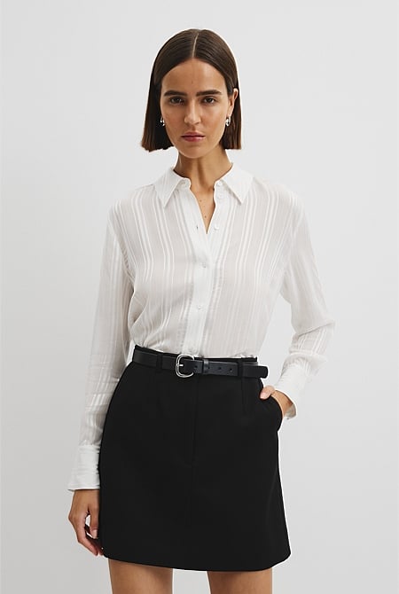 Self Stripe Shirt