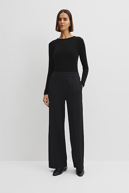 Twill Track Pant
