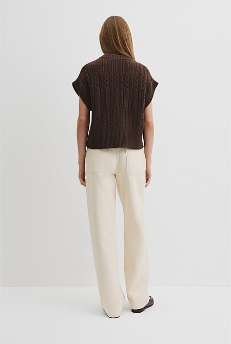 Cable Knit Tank